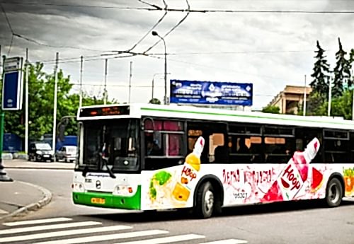 Реклама на транспорте